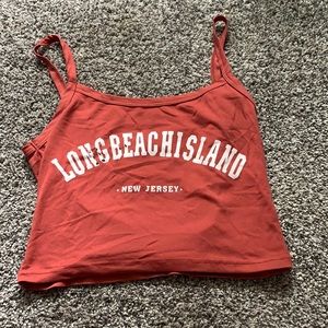 Cropped tank top